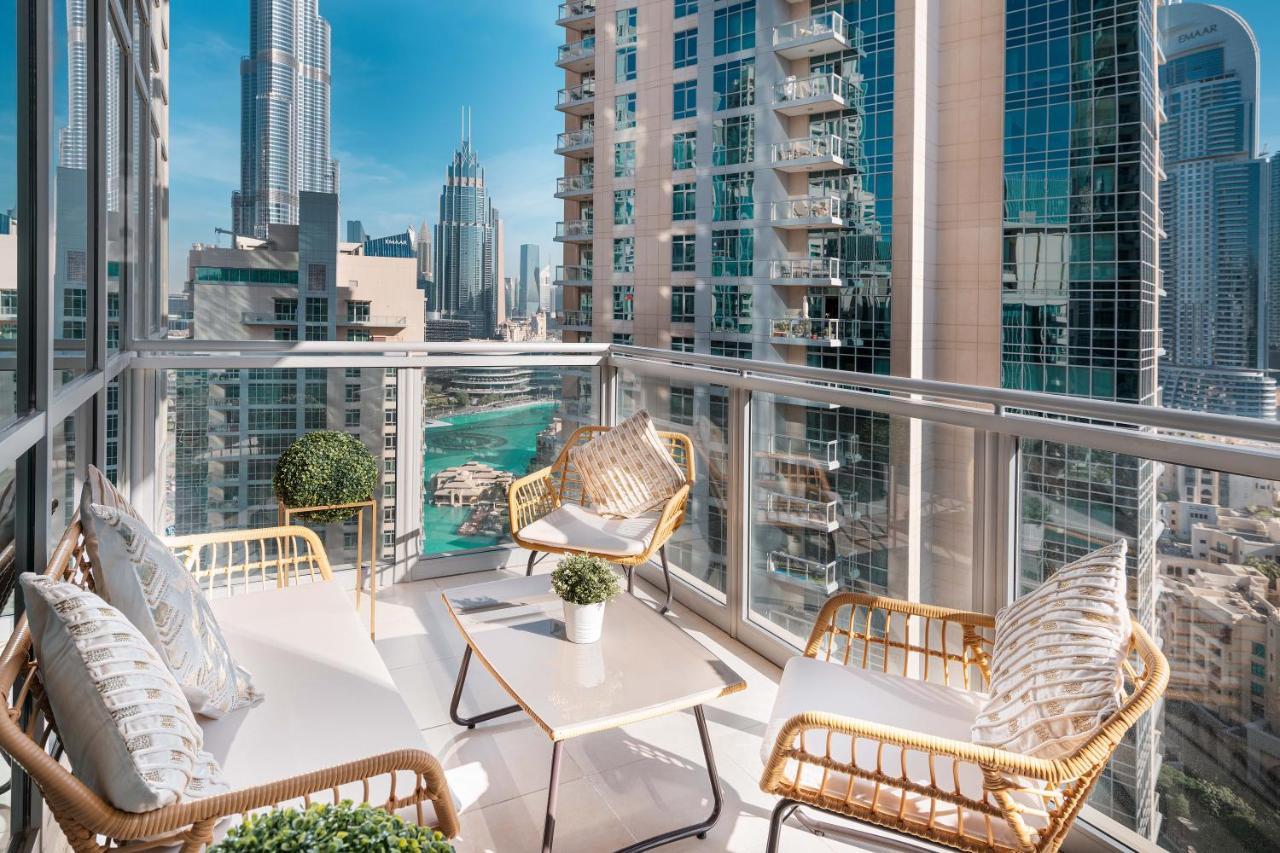 Elite Royal Apartment - Luxurious - Partial Burj Khalifa & Fountain View - Eminence Dubai Exterior photo